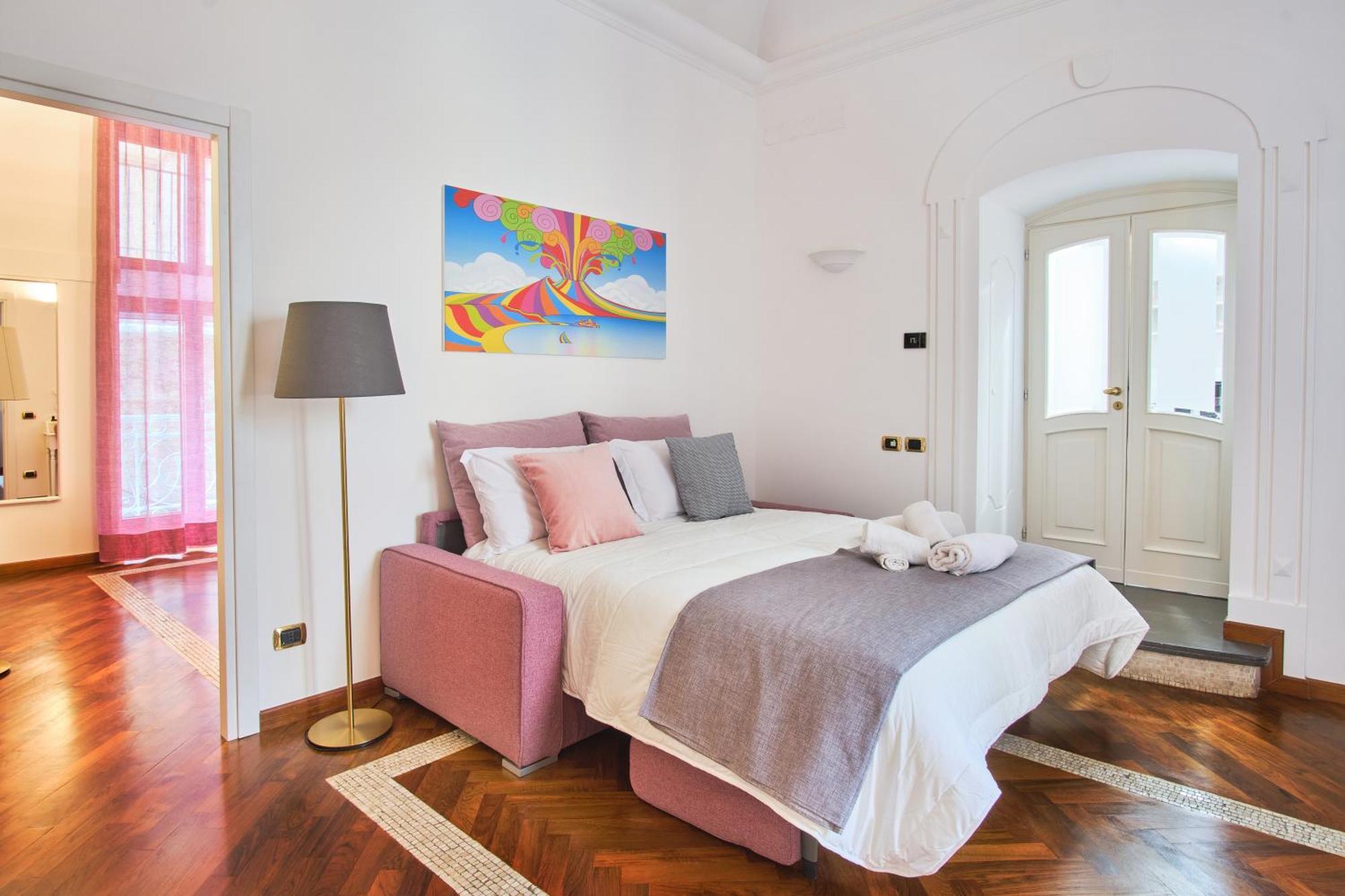 Pink Star Napoli Luxury Apartment المظهر الخارجي الصورة